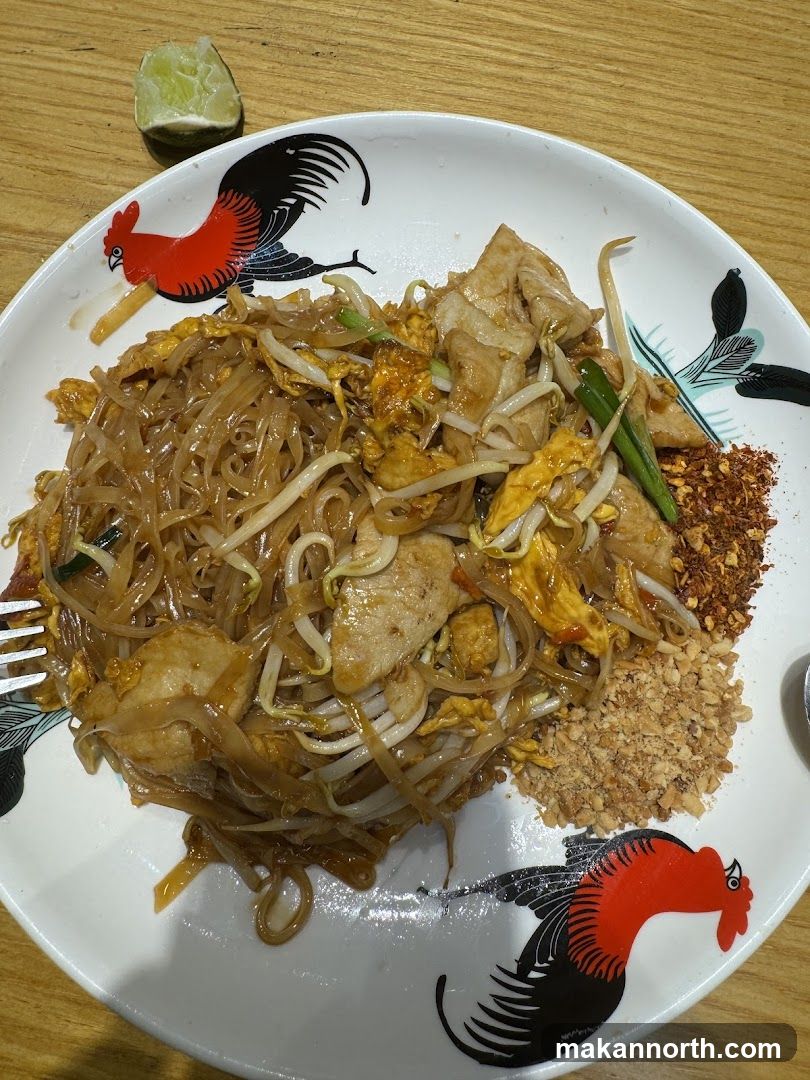 Pad Thai with Chicken and Peanuts
