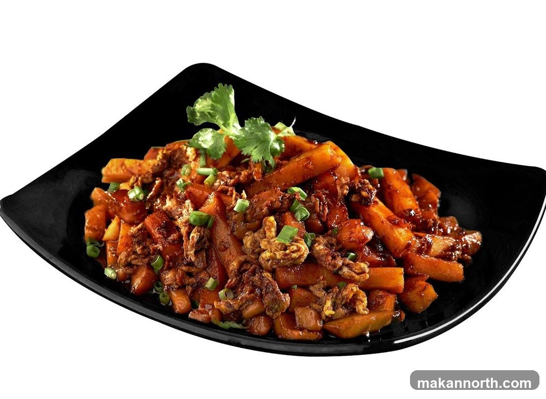 Stir-fried dish with meat and vegetables