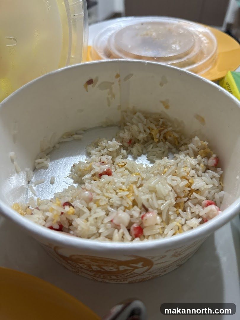 Fried Rice in Container