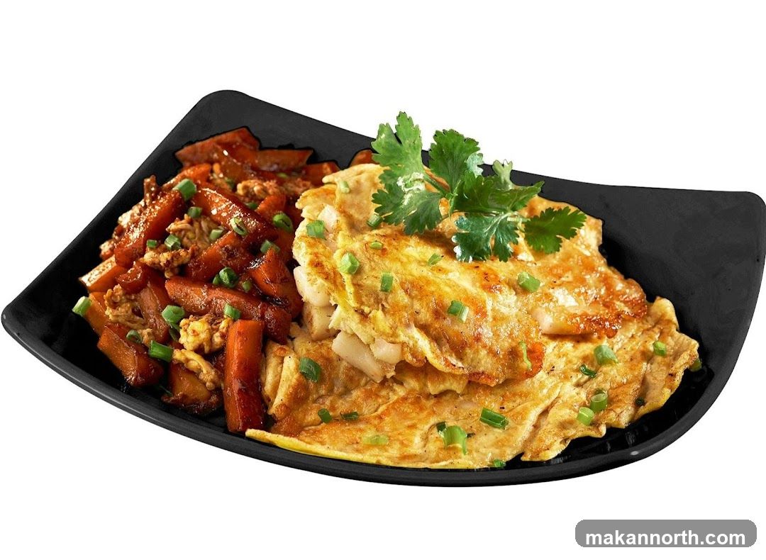 Omelet with Stir-fried Vegetables