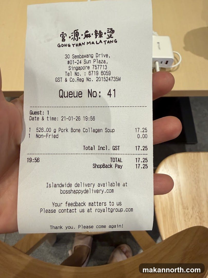 Receipt