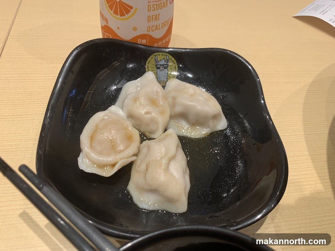 Dumplings on a Plate