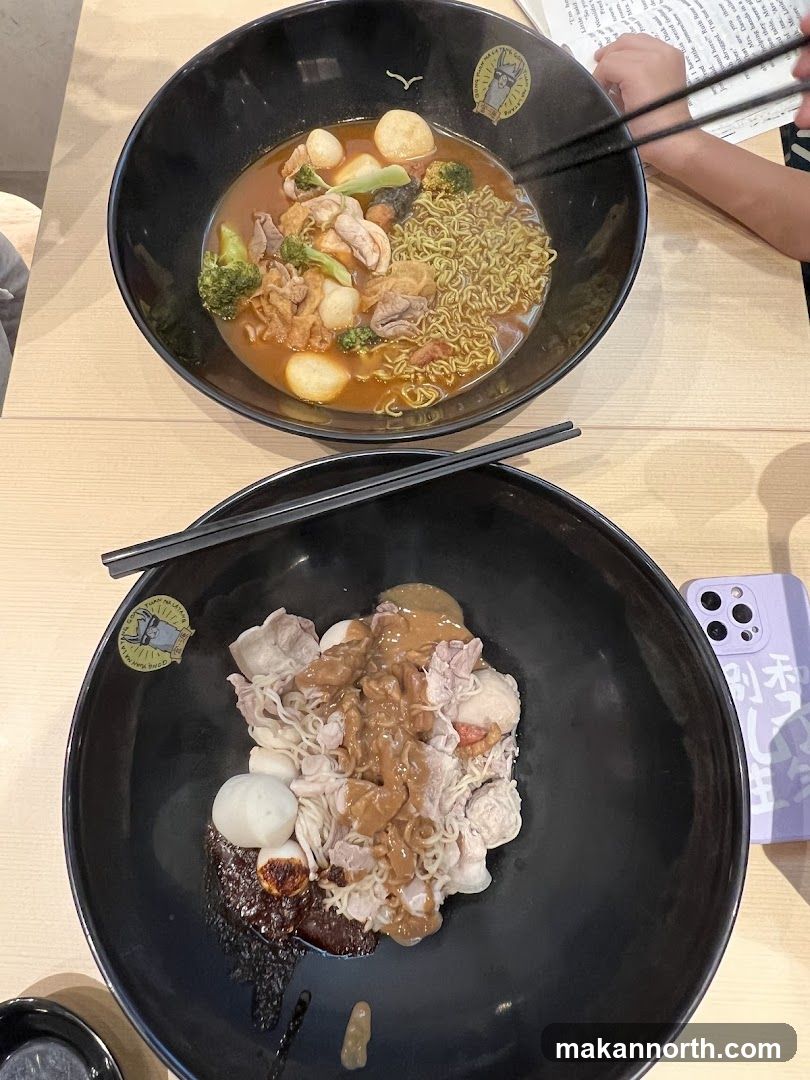 Two Bowls of Noodles