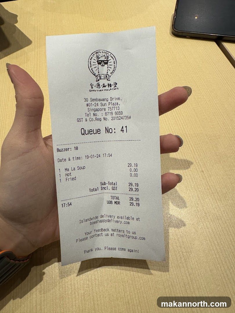 Receipt