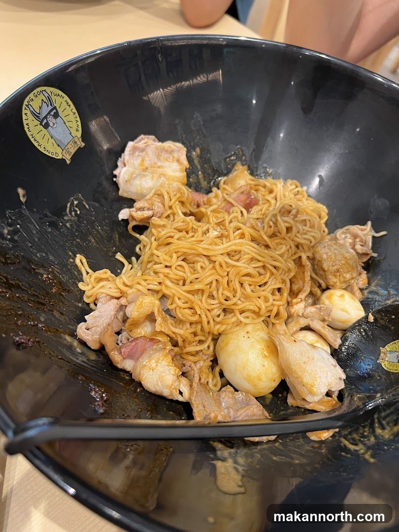 Noodles with Meat and Eggs