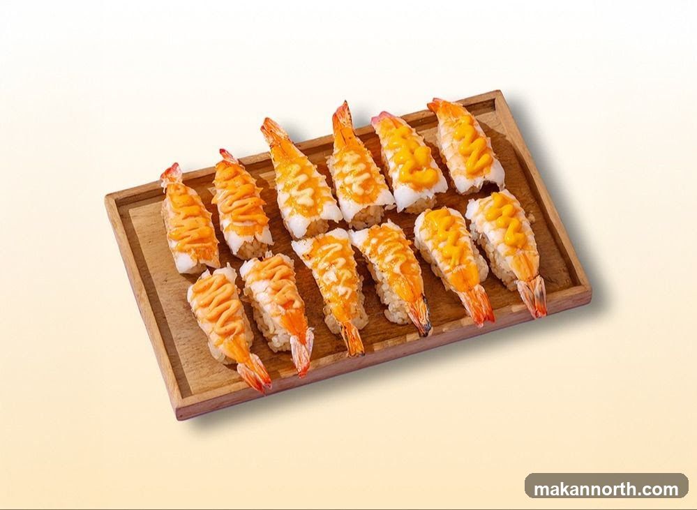 Shrimp Sushi Platter