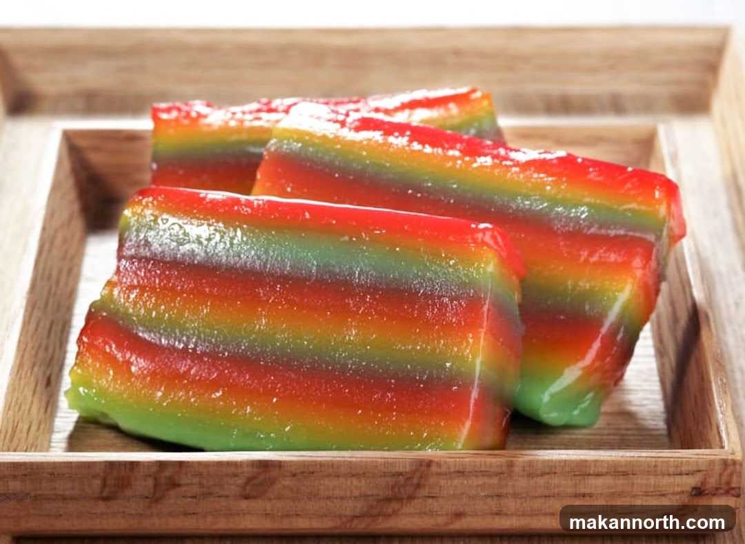 Rainbow Layered Dessert