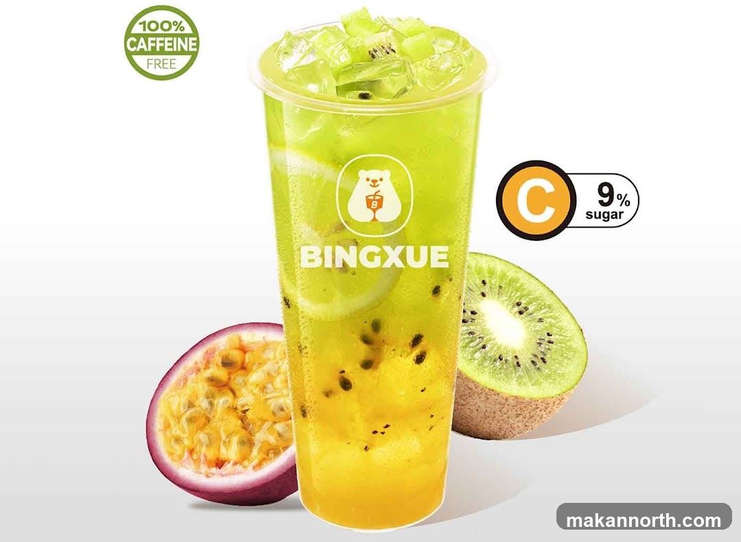 Bingxue Kiwi Passion Fruit Drink