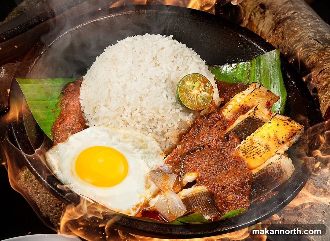 Sizzling Fish Dish
