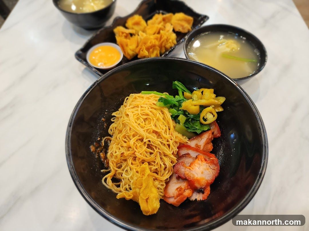 Noodles with Char Siu and Wontons