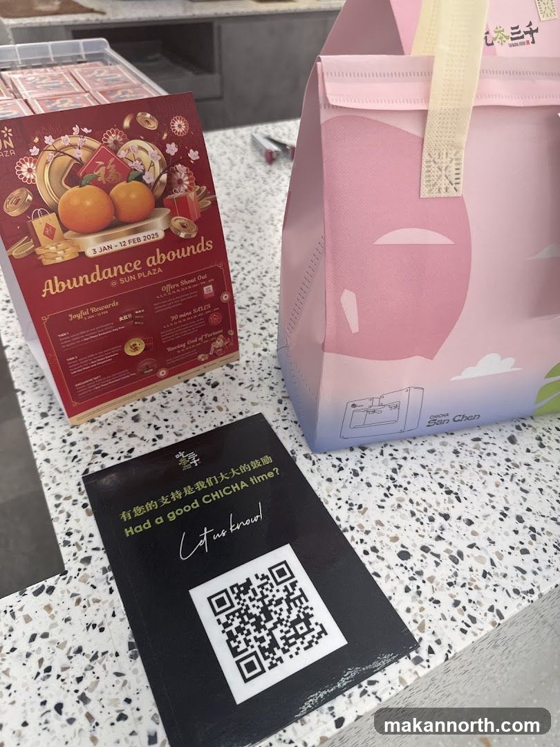 Promotional materials and bag