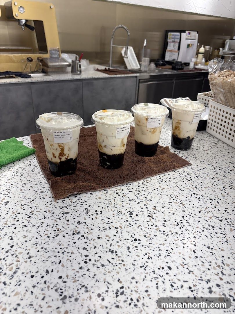 Four Bubble Teas