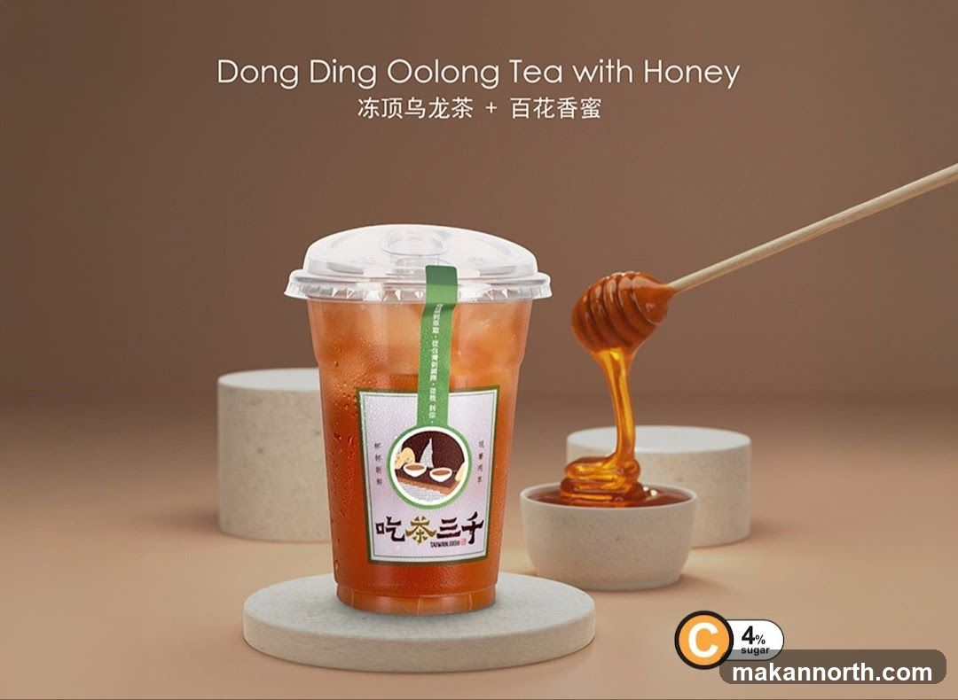 Dong Ding Oolong Tea with Honey