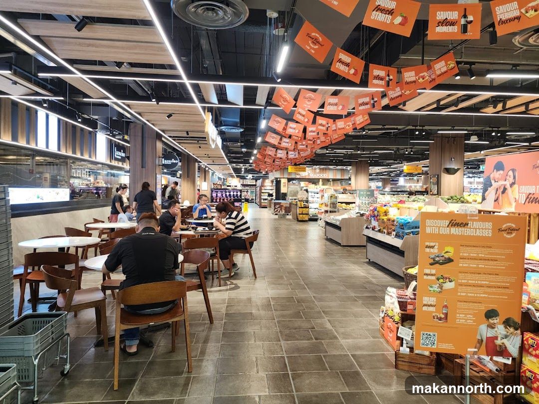 Supermarket Food Festival Display