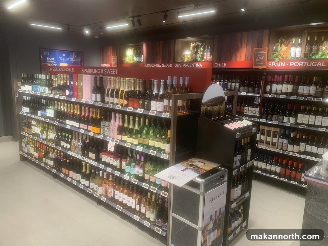 Wine and Spirits Aisle