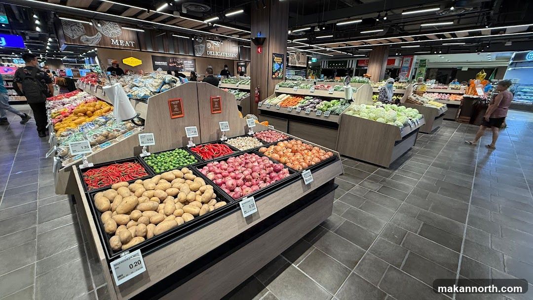 Supermarket Produce Section