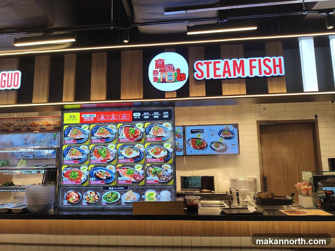 Steam Fish Restaurant Counter