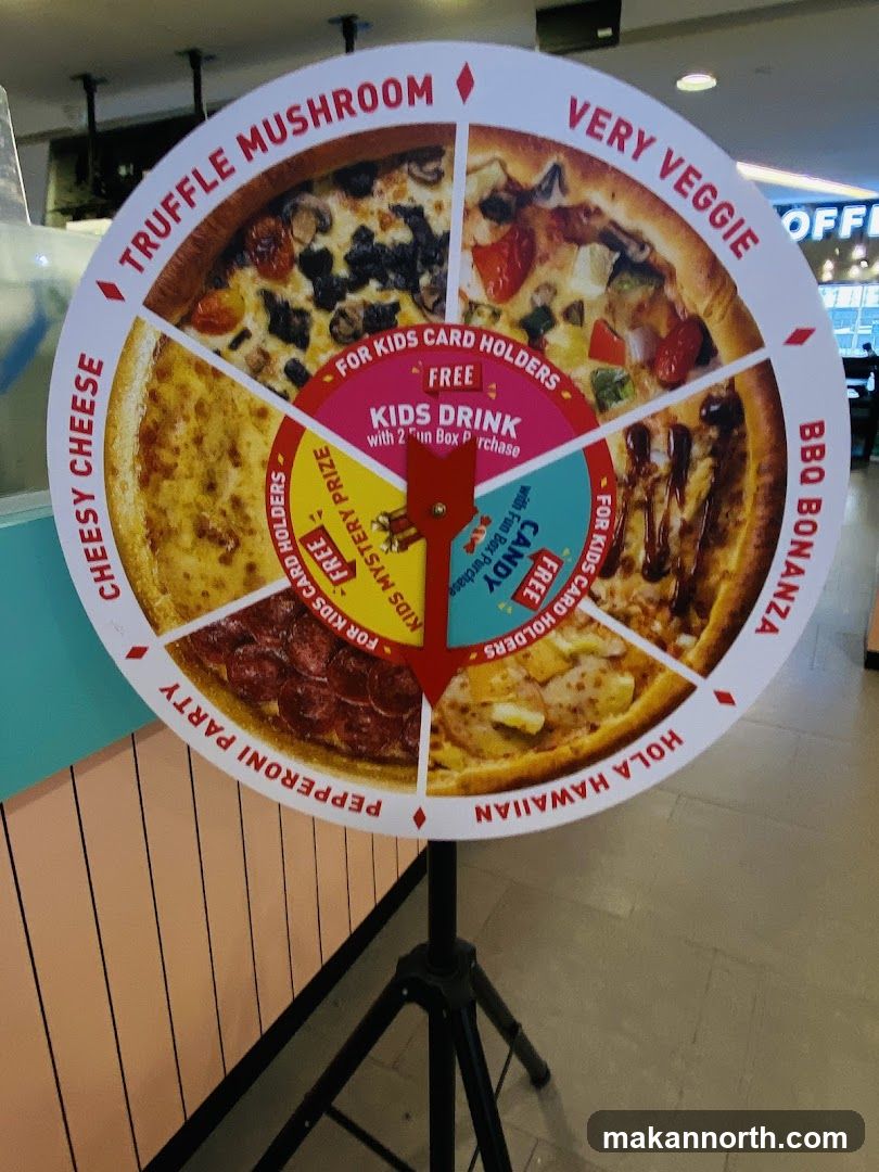 Pizza Wheel Promotion