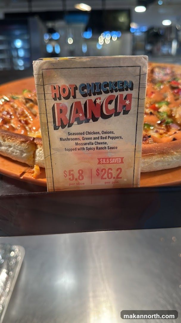 Hot Chicken Ranch Pizza