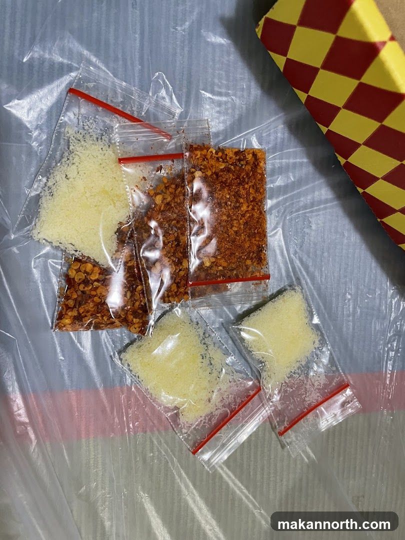 Seasoning packets