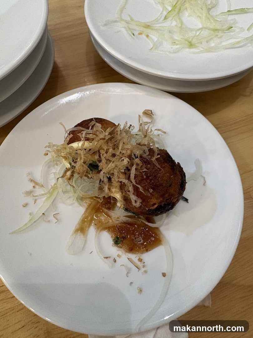 Takoyaki on a Plate