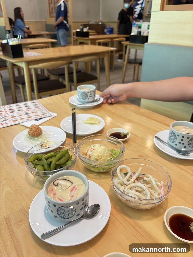 Japanese Food Spread
