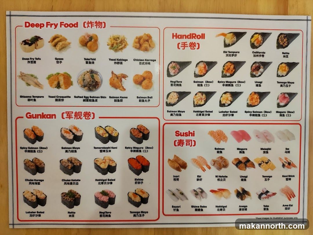 Deep Fry Food, HandRoll, Gunkan, Sushi