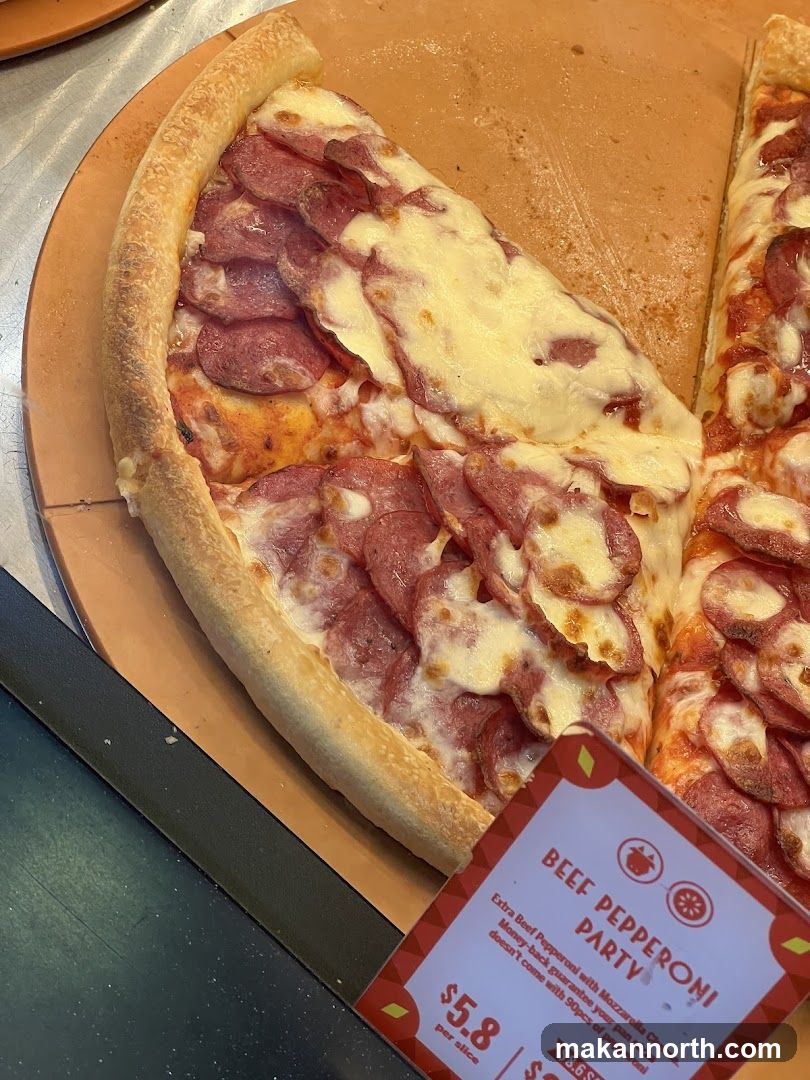 Beef Pepperoni Pizza