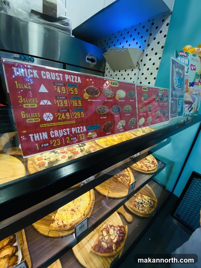 Pizza Menu