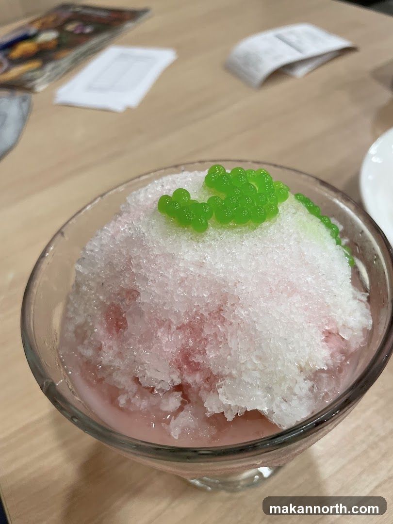 Shaved Ice Dessert