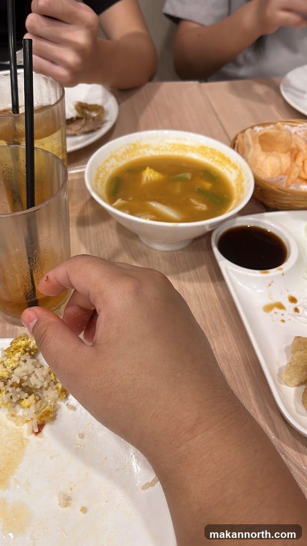 Table with Food and Drinks