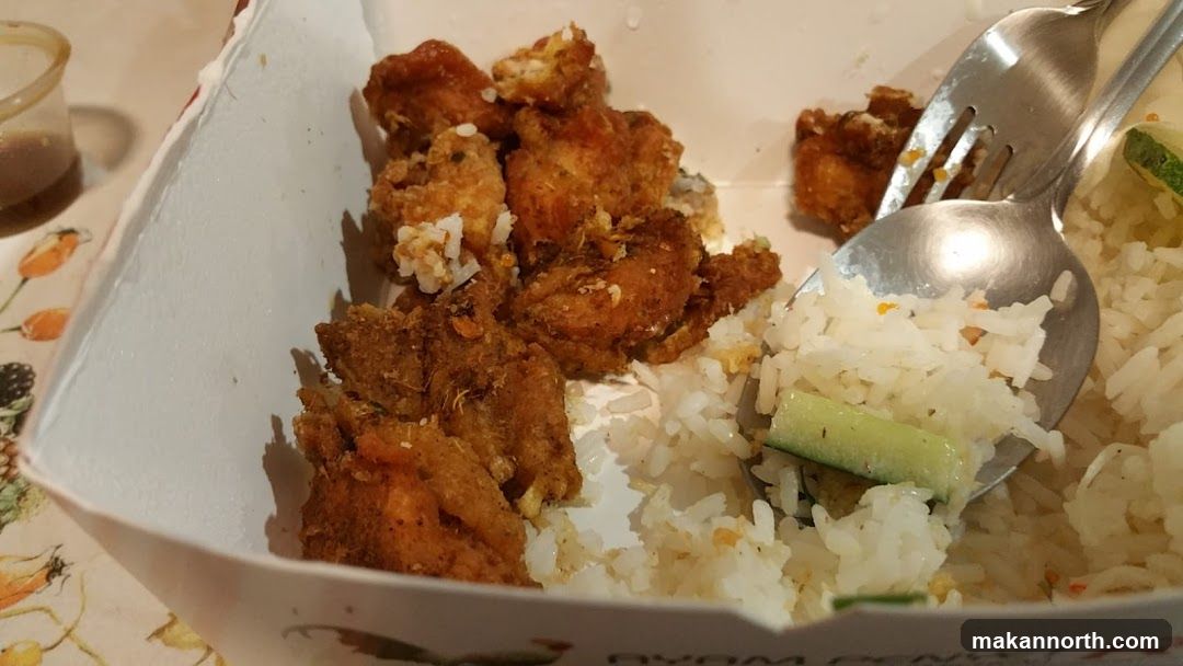Fried Chicken and Rice
