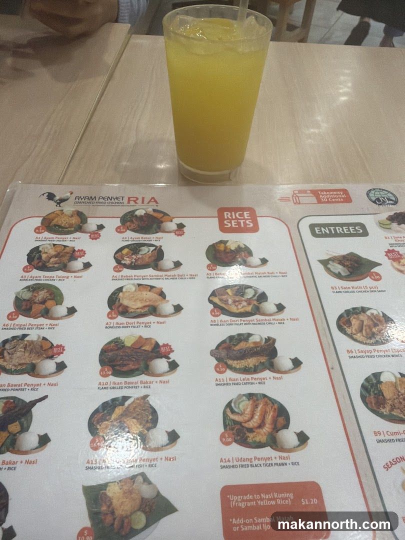 AYAM PENYET RIA