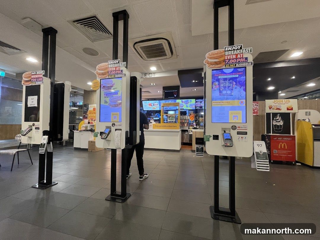 Self-order kiosks