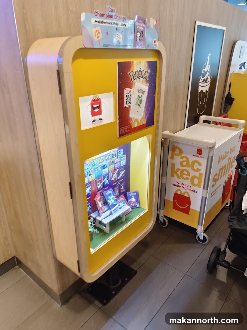 McDonald's Pokemon Display