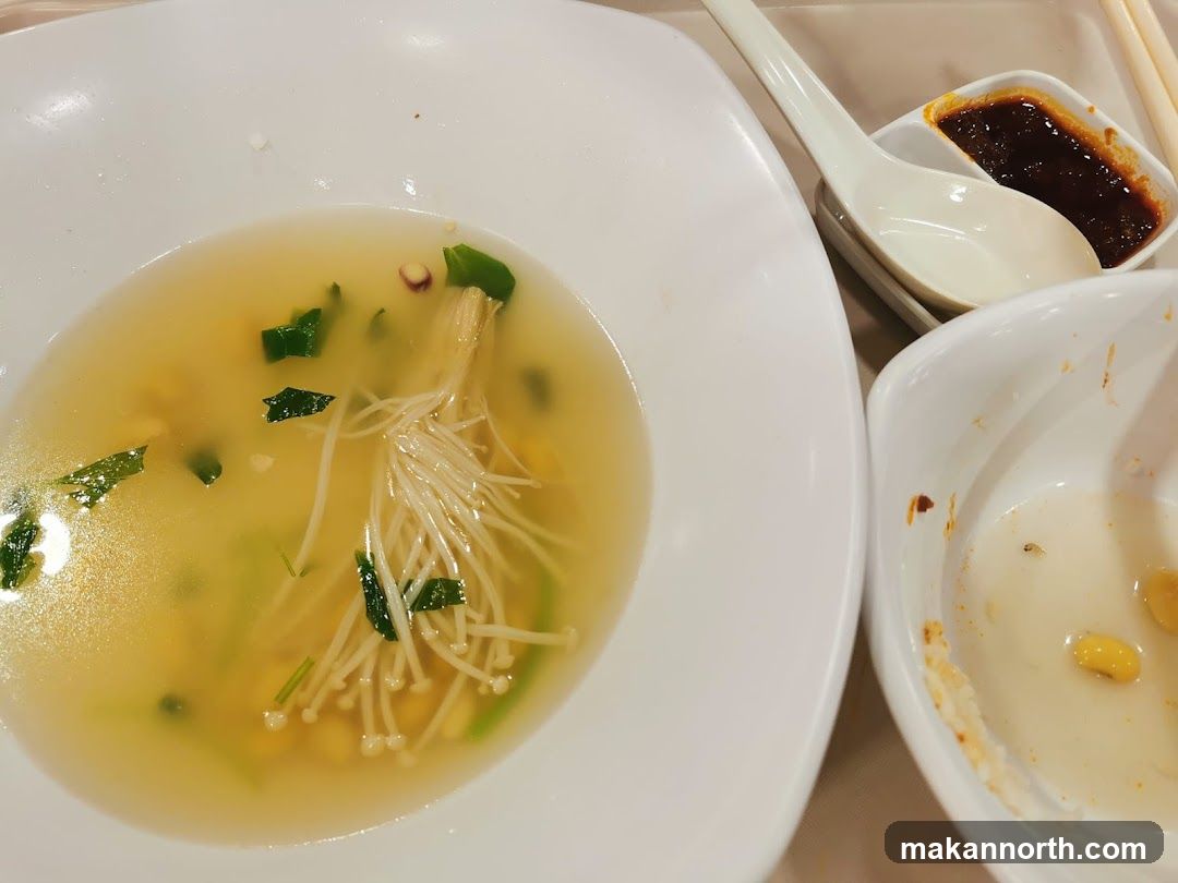 Soup and Dipping Sauce