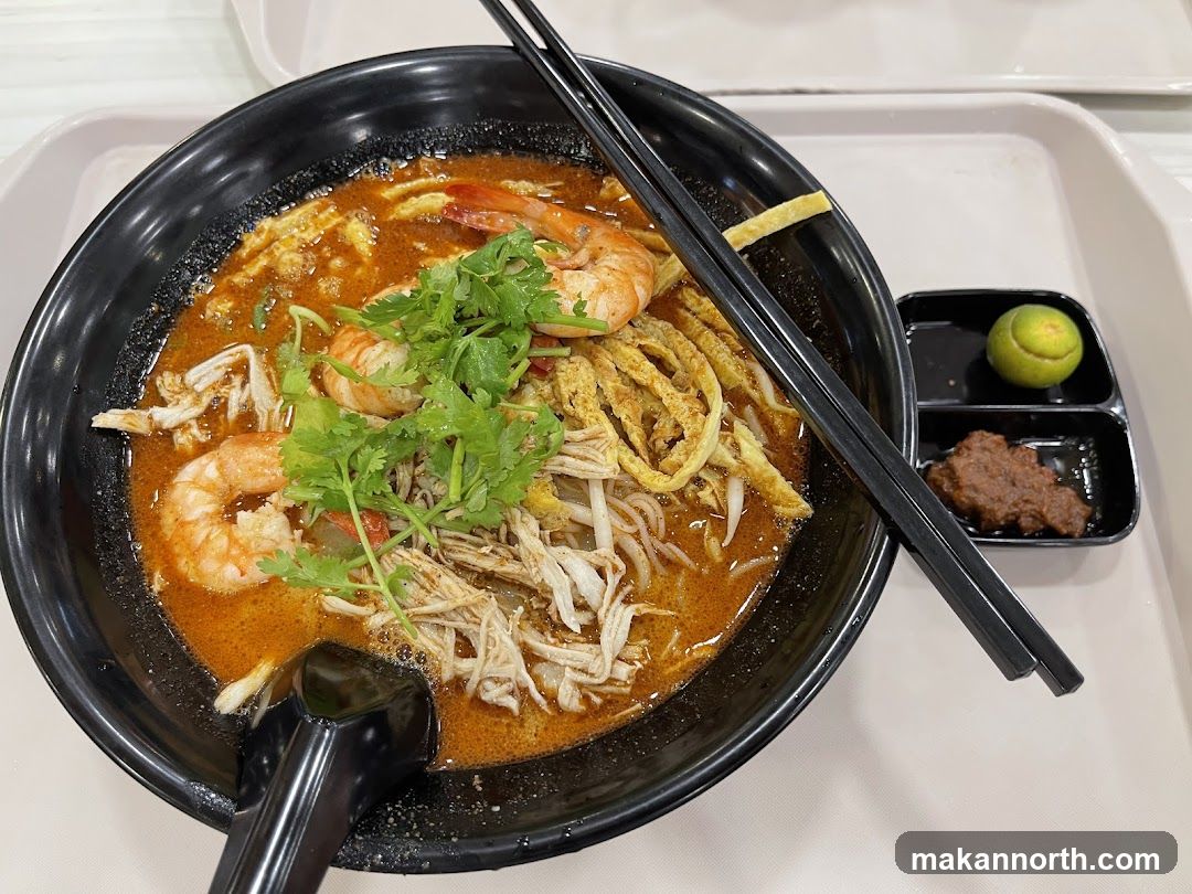 Laksa with Shrimp