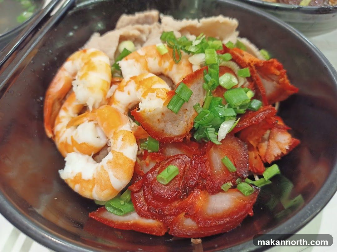 Shrimp and Char Siu Noodles