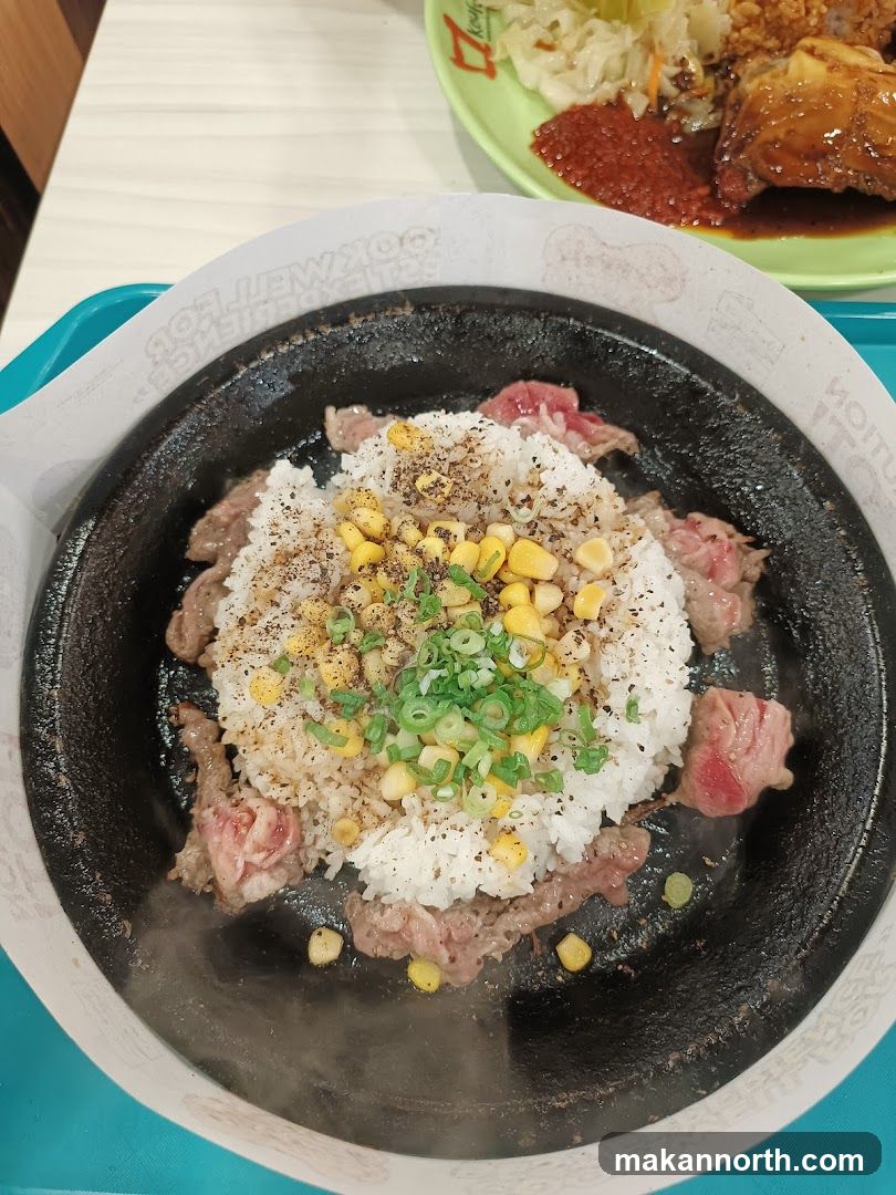 Sizzling Beef and Rice