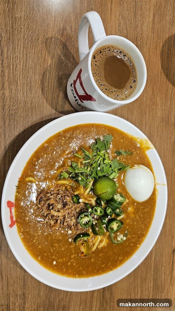 Noodle Soup and Coffee