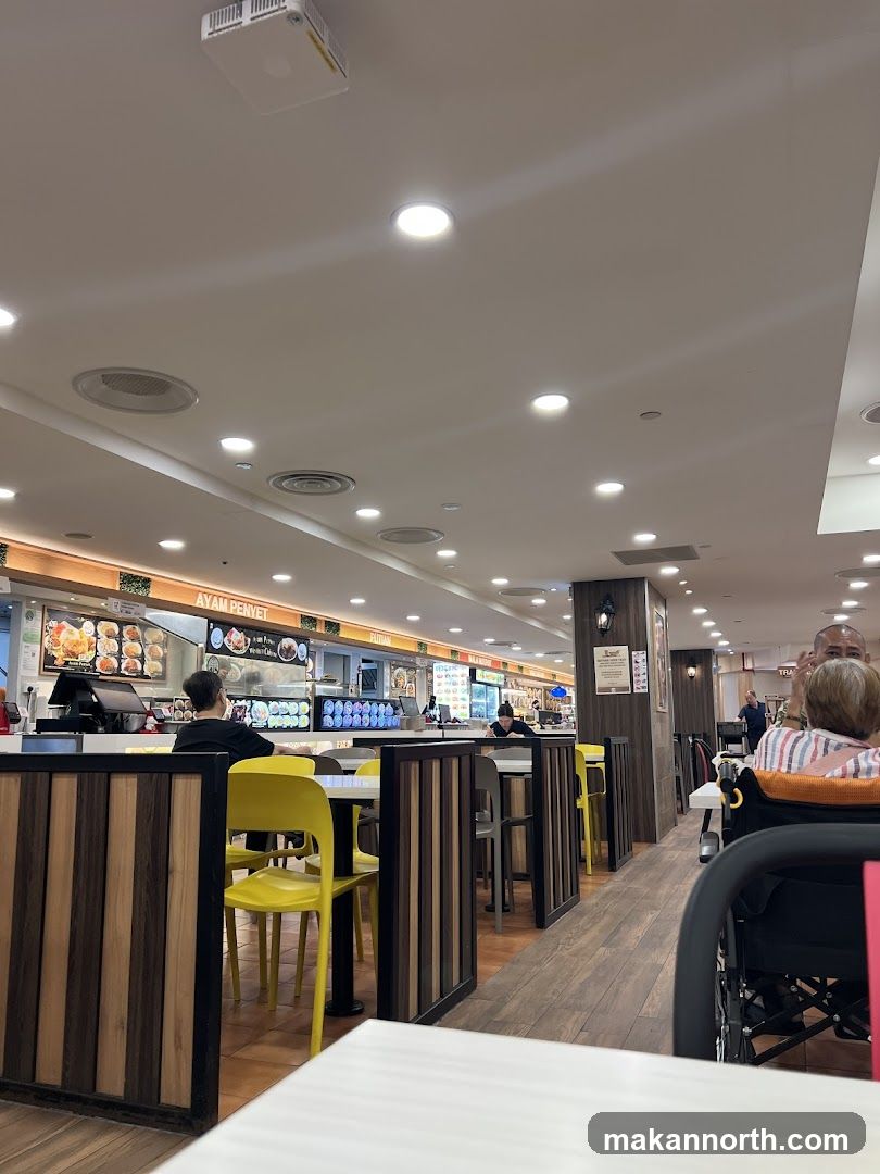 Food court interior