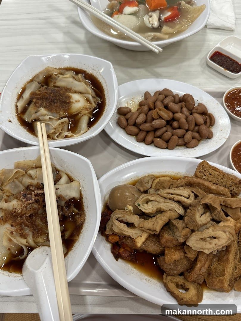 Assorted Braised Dishes and Noodles