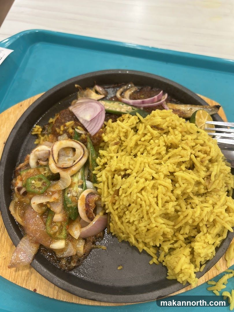 Sizzling Seafood and Rice