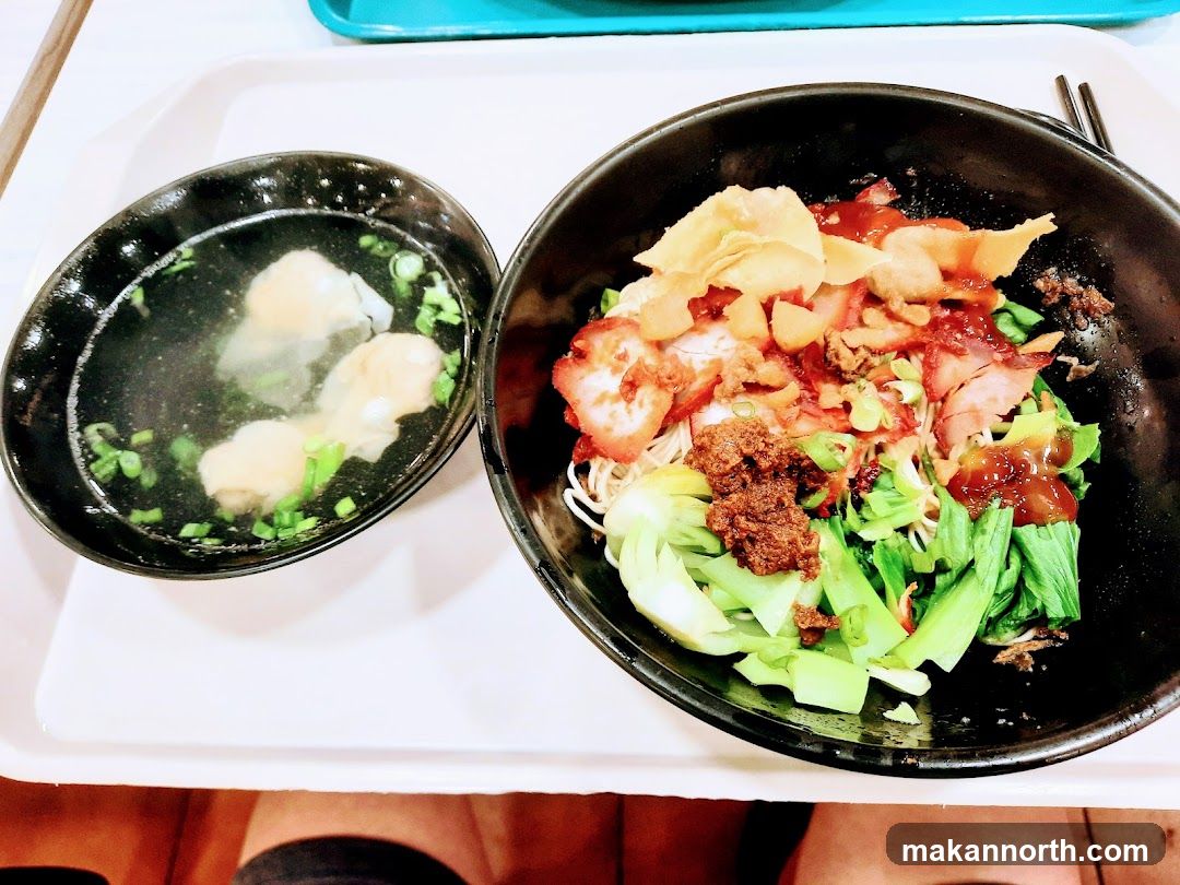 Noodles with Char Siu and Wontons