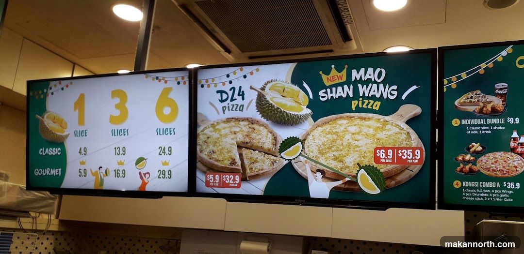 Pizza Menu