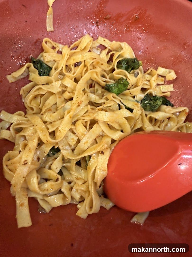 Noodles with Greens