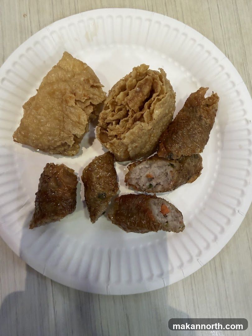 Fried Snacks on a Plate