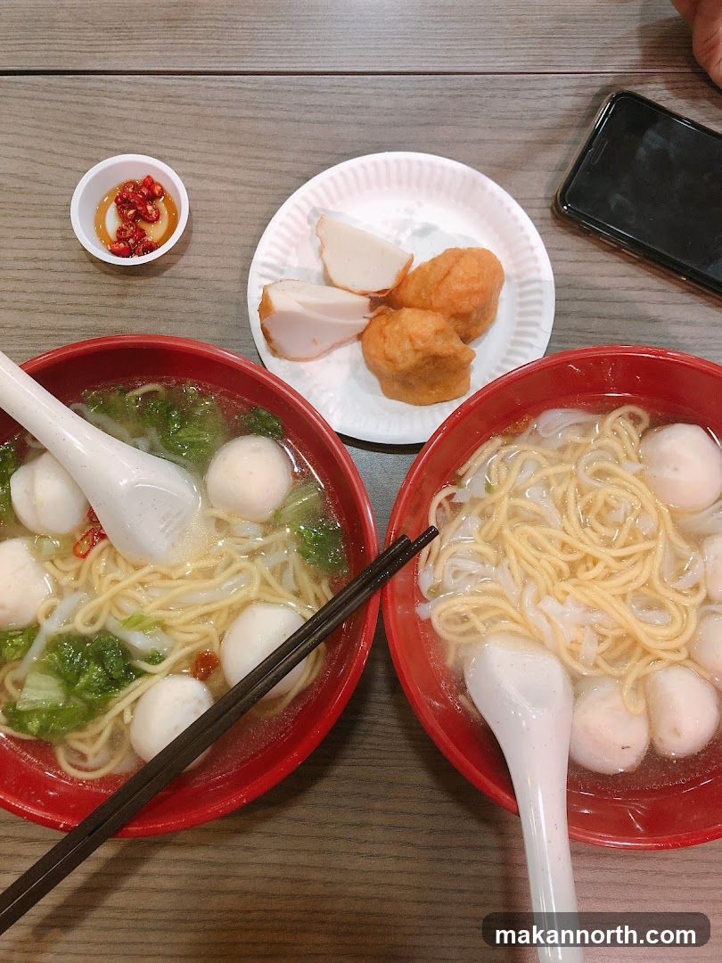 Noodle Soup with Fish Balls