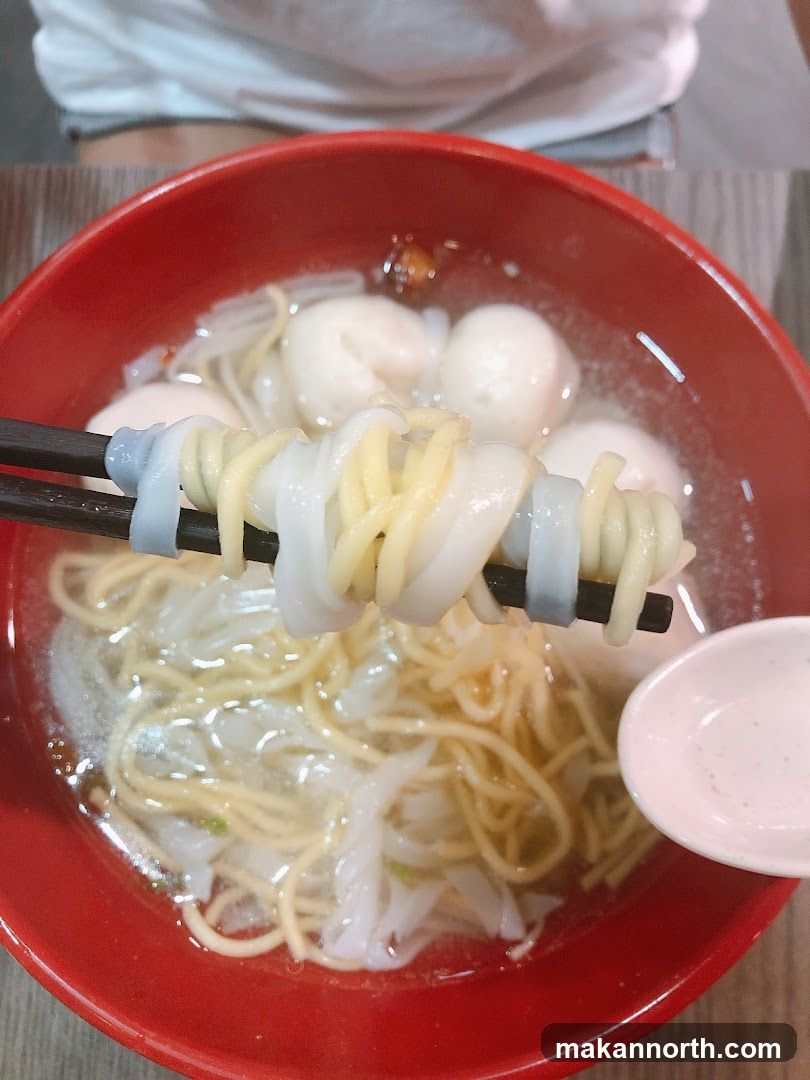 Noodle Soup with Fish Balls