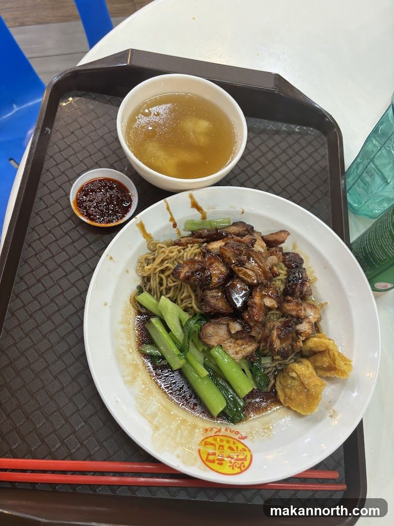 Noodles with Char Siu and Wontons